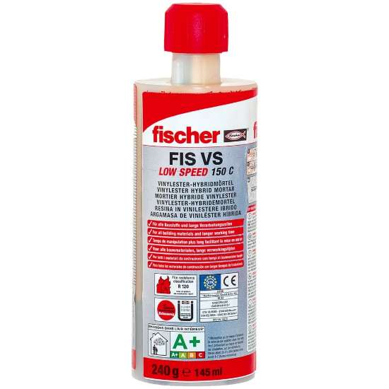 Afbeeldingen van Fischer injectiemortel FIS VS 150 C 145ml