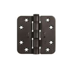 Afbeeldingen van Axa glijlager scharnier - 3mm 89x89 - rondhoek 