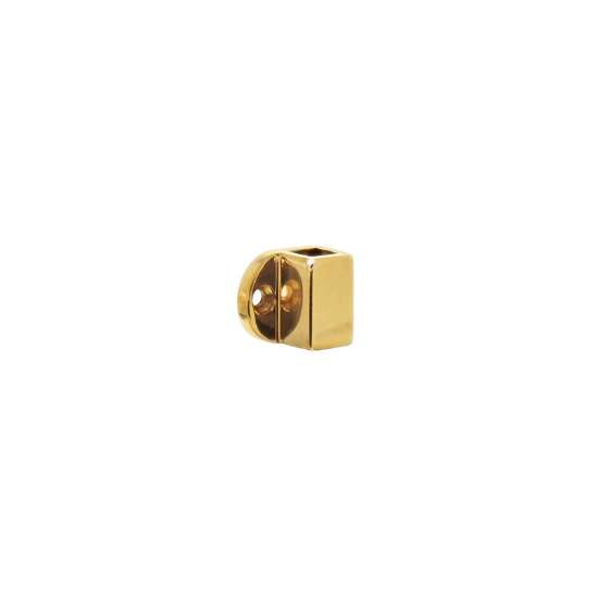 Afbeeldingen van INTERSTEEL Huis tbv espagnolet-stang messing ongelakt 5620