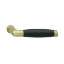 Afbeeldingen van INTERSTEEL Deurkruk Ton 222 messing getrommeld/ebbenhout 0375