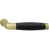Afbeeldingen van INTERSTEEL Gatdeel Ton 222 messing getrommeld/ebbenhout 0375