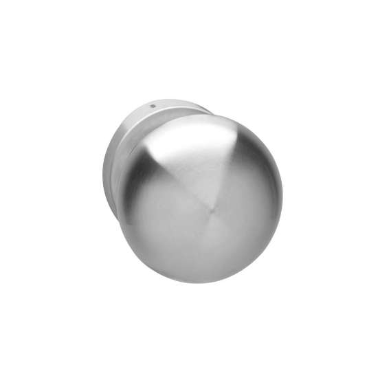 Afbeeldingen van INTERSTEEL Knop paddestoel vast op rozet 10mm RVS 2165