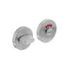 Afbeeldingen van INTERSTEEL Rozet toilet-/badkamersluiting rond verdekt rvs geborsteld 8 mm 3410
