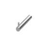 Afbeeldingen van INTERSTEEL WC-rolhouder enkel met pin stop rvs geborsteld 7625