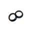 Afbeeldingen van INTERSTEEL Nylon ring 20-16mm verdikt 9972