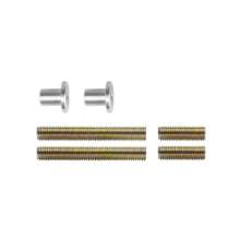 Afbeeldingen van INTERSTEEL Bevestigingsset H doorgaand enkelzijdige montage voor hout / pvc / alu. deurdikte25-65mm 4380