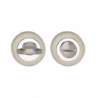 Afbeeldingen van INTERSTEEL WC-sluiting 7mm rond met 7mm nokken chroom/nikkel mat 3476