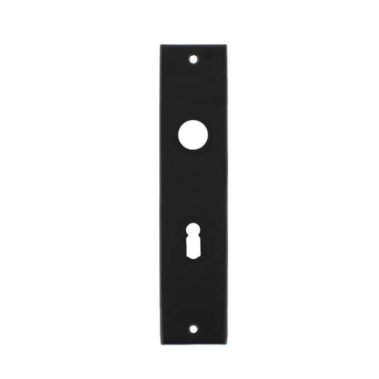 Afbeeldingen van INTERSTEEL Kortschild rechthoekig mat zwart 2568