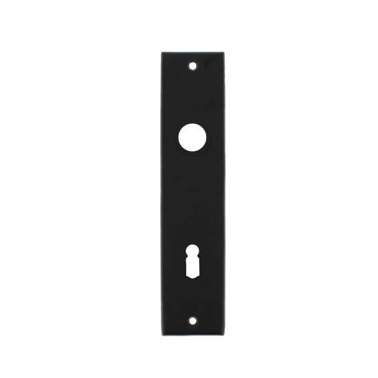 Afbeeldingen van INTERSTEEL Kortschild rechthoekig mat zwart 2568