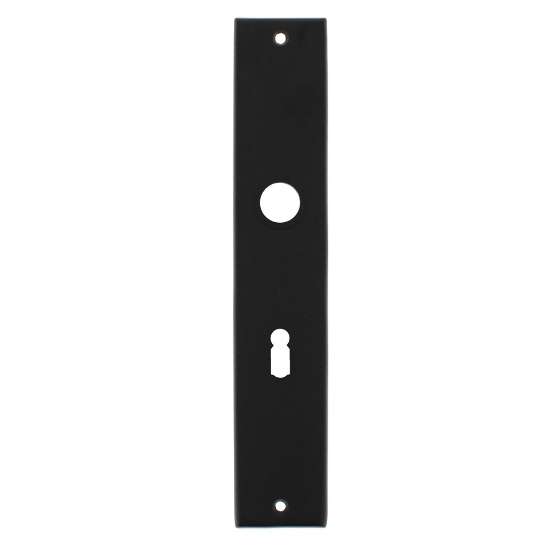 Afbeeldingen van INTERSTEEL Langschild rechthoekig mat zwart 2577