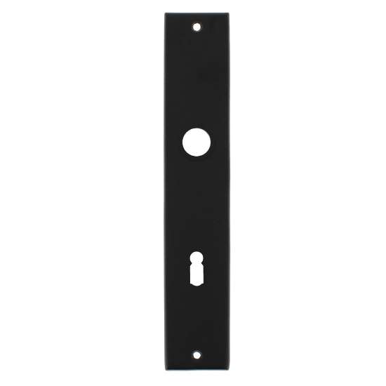 Afbeeldingen van INTERSTEEL Langschild rechthoekig mat zwart 2577
