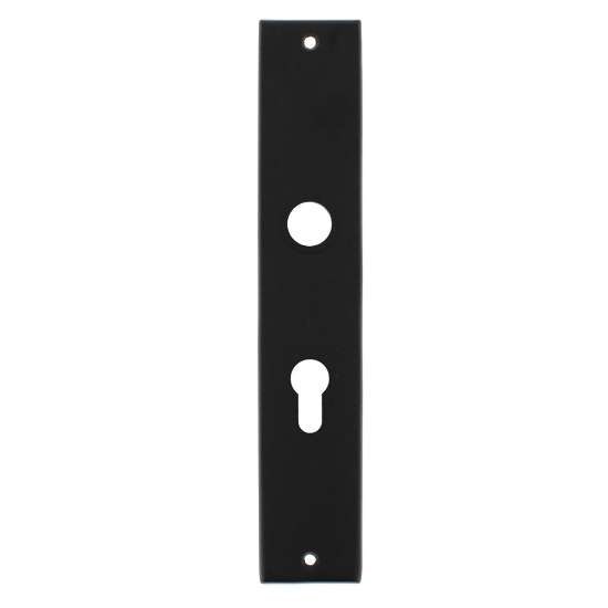 Afbeeldingen van INTERSTEEL Langschild rechthoekig mat zwart 2577