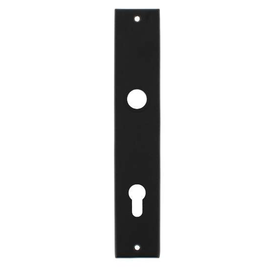 Afbeeldingen van INTERSTEEL Langschild rechthoekig mat zwart 2577