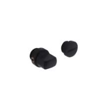 Afbeeldingen van INTERSTEEL WC-olive los 8mm mat zwart 3705