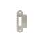 Afbeeldingen van INTERSTEEL Sluitplaat 94x25/44x1,5mm tbv dagschoot, afgerond met korte lip, rvs 9509