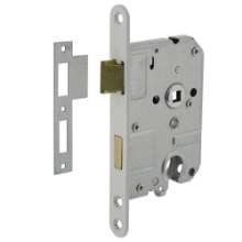 Afbeeldingen van INTERSTEEL Woningbouw cilinder dag- en nachtslot wit 55 mm 9540