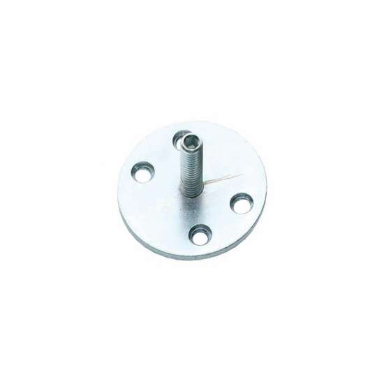 Afbeeldingen van INTERSTEEL Metalen onderplaat met vaste M8 pin 9974