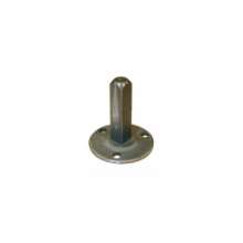 Afbeeldingen van INTERSTEEL Metalen onderplaat met vaste vierkantstift 8x35mm 9974