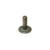 Afbeeldingen van INTERSTEEL Metalen onderplaat met vaste vierkantstift 8x35mm 9974