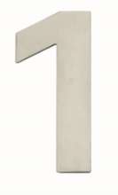 Afbeeldingen van INTERSTEEL Huisnummer 1 150x2mm RVS 4020