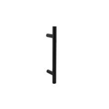 Afbeeldingen van INTERSTEEL Deurgreep T-model Ø 20 mm – 300 mm mat zwart 4324