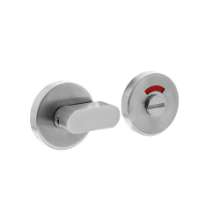 Afbeeldingen van INTERSTEEL WC-sluiting met stift 8mm staal ø52x10mm met comfortknop rvs 3401