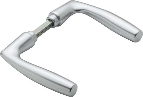 Afbeeldingen van Hoppe deurkruk 1515 Vitoria - Aluminium F1