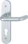 Afbeeldingen van Hoppe Binnendeurgarnituur aluminium op schild Paris 138L/3056RF-3 - PC72 - F1