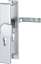 Afbeeldingen van Hoppe Inbraakwerend-wisselgarnituur aluminium London 61G/2235/2214/113 - PC55 - F1