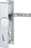 Afbeeldingen van Hoppe Inbraakwerend-wisselgarnituur aluminium London 61G/2235/2214/113 - PC92 - F1