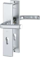 Afbeeldingen van Hoppe Inbraakwerend deurkrukgarnituur aluminium London 113/2235/2214 - PC72 - F1