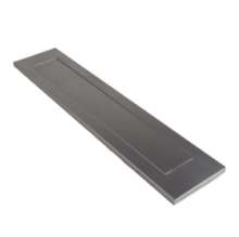 Afbeeldingen van Ami Briefplaat met veer DL binnendraaiend - 340x73mm deurdikte 38/42mm - F2 