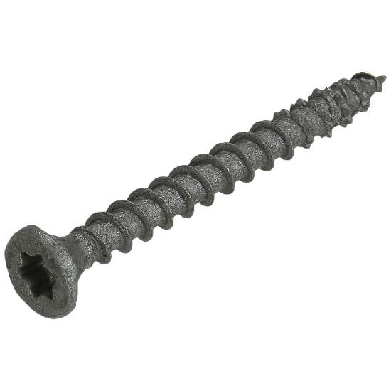 Afbeeldingen van Dynaplus universeelschroef - Ø5.0x50mm T25 - platkop ar coating 