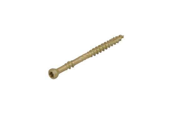 Afbeeldingen van Dynaplus vlonderschroef - Ø5.0x70/42mm T20 - platkop ar coating 