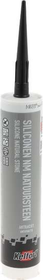 Afbeeldingen van Kelfort Siliconenkit NM - 310ml - antraciet 