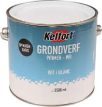 Afbeeldingen van Kelfort Grondverf - 2500ml - waterbasis wit 