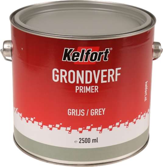 Afbeeldingen van Kelfort Grondverf - 2500ml - grijs 