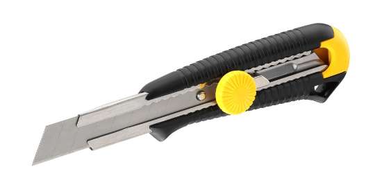 Afbeeldingen van Stanley afbreekmes - 18mm lengte 165mm- ergonomische vorm