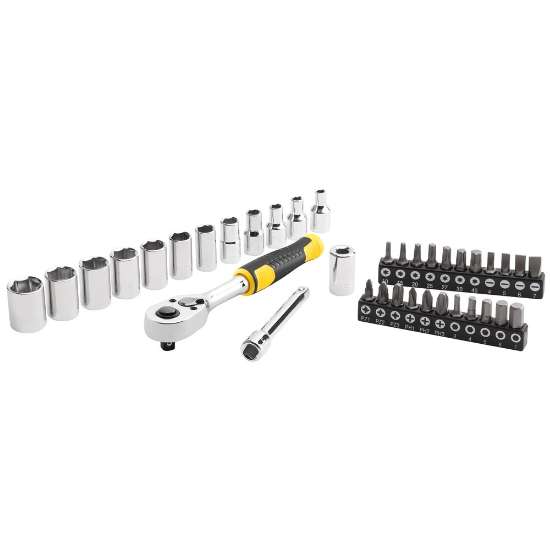 Afbeeldingen van STANLEY Dopsleutelset compact 1/4" – 37 delig STMT82672-0