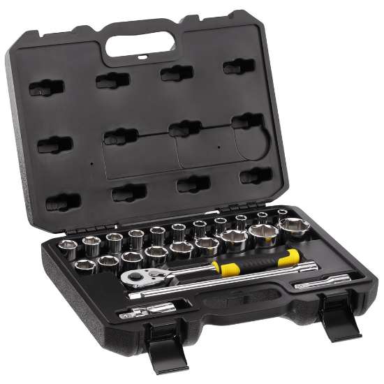 Afbeeldingen van STANLEY Dopsleutelset 1/2" - 24 delig STMT82830-1