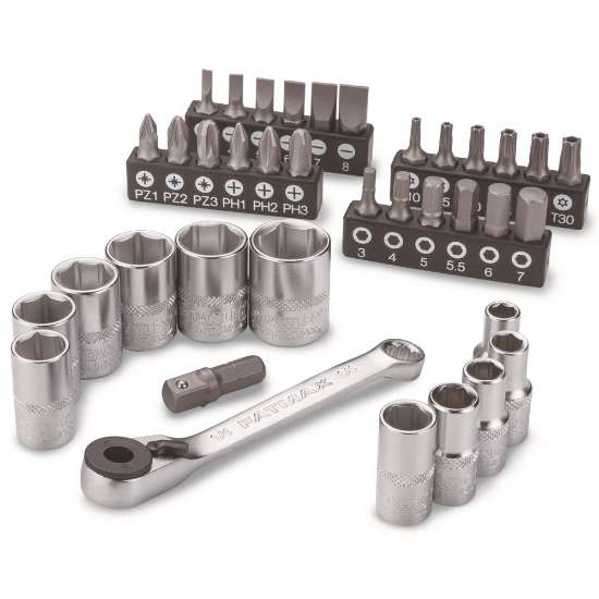 Afbeeldingen van STANLEY Fatmax pro-stack doppenset 1/4" 37-delig