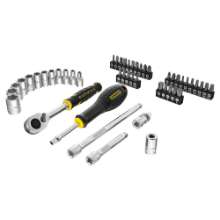 Afbeeldingen van STANLEY Fatmax pro-stack dopsleutelset 1/4" - 48 delig FMMT98101-0