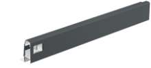 Afbeeldingen van Hettich ArciTech Ladezijwand, ladezijwand hoogte 78 x NL 500 mm, antraciet, rechts