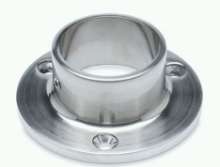 Afbeeldingen van G-Fittings Muur/vloerflens voor 38.1mm buis - RVS look
