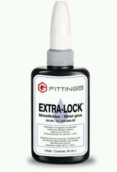Afbeeldingen van G-Fittings Metaallijm voor RVS verbindingen - 50ml