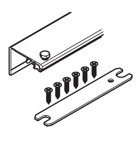 Afbeeldingen van Hawa-23221 Verbinder 55mm LM 650mm gean.