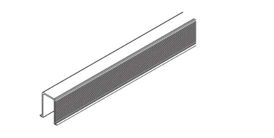 Afbeeldingen van Hawa-14540 Geleidingsprof. KS 1300mm infrees