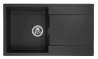 Afbeeldingen van Reginox Spoelbak Amsterdam 10 - 40x44 - Opbouw Black Silver 