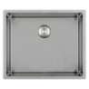 Afbeeldingen van Caressi spoelbak CAPP45R10 - 45X40 - vlakbouw RVS 