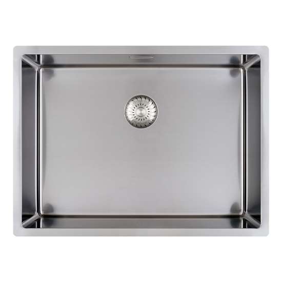 Afbeeldingen van Caressi spoelbak CAPP55R10 - 55X40 - vlakbouw RVS 